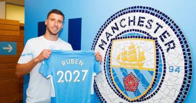 Ruben Dias signs new Man City contract extension - www.manchestereveningnews.co.uk - Manchester