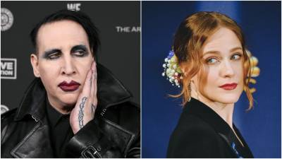 Evan Rachel Wood Gives Marilyn Manson the Finger During Live Performance (Video) - thewrap.com - Los Angeles