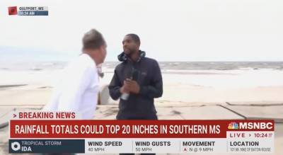 NBC News Correspondent Accosted On Air During Live Shot Of Hurricane Ida Aftermath - deadline.com