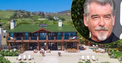 Pierce Brosnan's $100 Million House Has Been Pulled Off the Market - Look Inisde the Home (Photos) - www.justjared.com - New York - California - Malibu