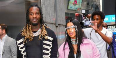 Cardi B Shows Off Baby Bump With Offset After Defending Him on Twitter - www.justjared.com - New York