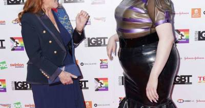 Fergie 'fangirls' over Scots Drag Race winner Lawrence Chaney in hilarious red-carpet video - www.msn.com - Scotland - London
