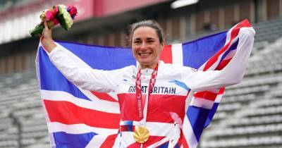 Eccles' Dame Sarah Storey edges closer to Paralympics history with 16th gold medal - www.manchestereveningnews.co.uk - Britain - Manchester - Tokyo