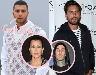 Younes Bendjima Leaks Alleged DM Showing Scott Disick Talking S**t About Kourtney Kardashian & Travis Barker! - perezhilton.com