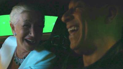 Vin Diesel Can't Fit in the Car With Helen Mirren in 'F9' Bloopers (Exclusive) - www.etonline.com