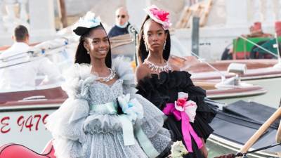 Diddy's Daughters Follow in Late Mom Kim Porter's Footsteps as They Walk Dolce & Gabbana Runway - www.etonline.com - Italy