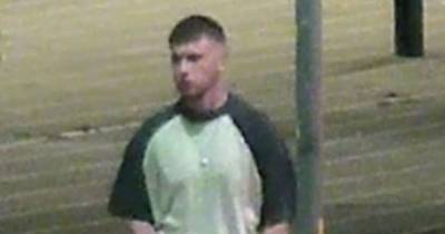 Police want to speak to this man after two cop cars were damaged outside Manchester town hall - www.manchestereveningnews.co.uk - Centre - Manchester