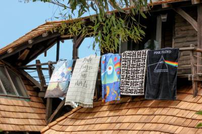 Head to the Beach in Style With Pink Floyd-Inspired Towels - variety.com