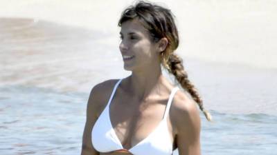 Elisabetta Canalis continues to bring the heat in another two piece during beach day - www.foxnews.com - Italy