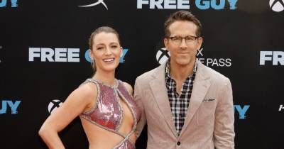 Blake Lively wows in pink sequin cutout dress on the red carpet with husband Ryan Reynolds - www.ok.co.uk - Hollywood
