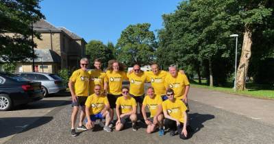 Team of Lanarkshire men to take on charity 10k to raise funds for the Beatson - www.dailyrecord.co.uk