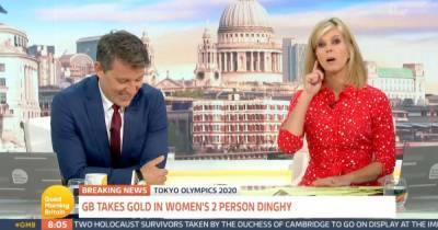 GMB blunder as Kate Garraway is cut off mid-sentence and played out after running over - www.ok.co.uk - Britain