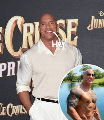 Dwayne 'The Rock' Johnson Reveals The Painful Reason His Abs 'Look Pretty Messed Up' - perezhilton.com