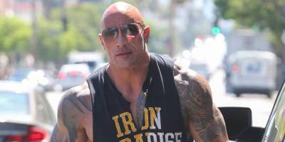 Dwayne Johnson Puts His Arm Tattoos On Display While Heading To A Workout - www.justjared.com - Los Angeles