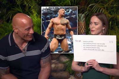 Dwayne ‘The Rock’ Johnson answers fan’s ‘f–ked up’ question about abs - nypost.com
