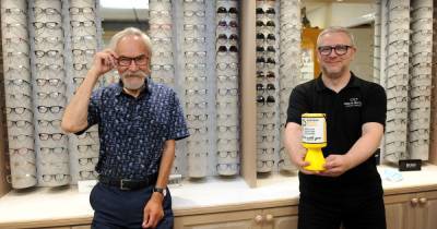 Raffle winner will see clearly after winning new specs - www.dailyrecord.co.uk