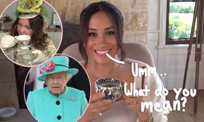Shade Or No Shade?? Meghan Markle Accused Of ‘Mocking’ Queen Elizabeth In Viral Birthday Video - perezhilton.com