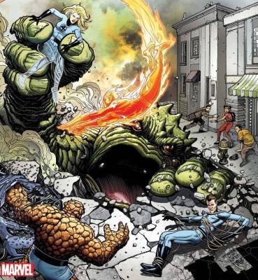 Fantastic Four Anniversary Tribute Sees Marvel Enlist Major Artists In Celebration Of Group’s 60th Anniversary - deadline.com