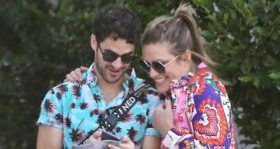 Darren Criss & Wife Mia Sport Colorful Outfits on Lunch Date in L.A. - www.justjared.com - Los Angeles - Los Angeles
