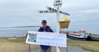 Lanarkshire teacher raises over £5000 after 26 day John O'Groats hike - www.dailyrecord.co.uk