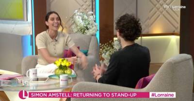 Christine Lampard in hysterics as Lorraine descends into chaos with Simon Amstell interview - www.ok.co.uk - Peru