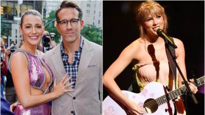 How Ryan Reynolds and Blake Lively Feel About Taylor Swift Using Their Kids' Names in Songs - www.glamour.com - county Reynolds