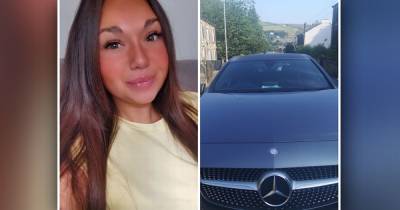 'This was an organised set-up': Young mum in Mercedes threatened at gunpoint during terrifying carjacking - www.manchestereveningnews.co.uk - county Oldham