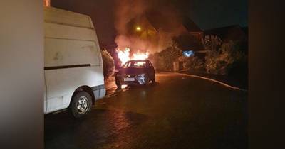 People left terrified as car explodes in suspected early hours arson attack - www.manchestereveningnews.co.uk