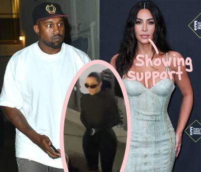 Kim Kardashian Supports Kanye West At Jaw-Dropping Donda Album Listening Party Amid Divorce -- But Are They 'Still In Love'?! - perezhilton.com - Atlanta - county Love