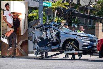 Comedian Tony Baker’s son killed in fiery Burbank car crash - nypost.com - Los Angeles