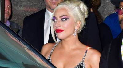 Lady Gaga Shimmers in a Custom Gown While Leaving Her Final Show with Tony Bennett - www.justjared.com - New York
