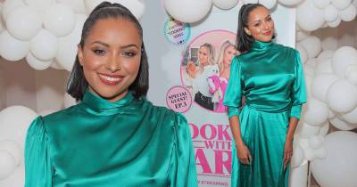 Kat Graham glows in a teal dress at Cooking With Paris screening - www.msn.com - Los Angeles