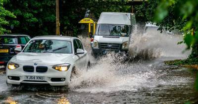 Flooding could hit Greater Manchester as region braces itself for heavy rain and warning of thunderstorms - www.manchestereveningnews.co.uk - Scotland - Manchester