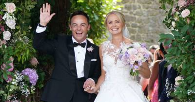 Ant McPartlin and Anne-Marie Corbett tie the knot in star-studded wedding ceremony - www.msn.com