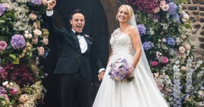 Ant McPartlin 'struggled to hold it together' at wedding in emotional speech - www.ok.co.uk - Britain - county Hampshire