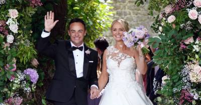 Emotional Ant McPartlin "struggled to hold it together" when he saw beautiful bride Anne-Marie - www.manchestereveningnews.co.uk - county Hampshire