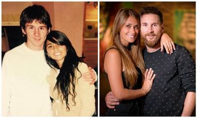 Messi & Antonela Roccuzzo: a love story that began when they were kids and bloomed into marriage and children - us.hola.com - Argentina
