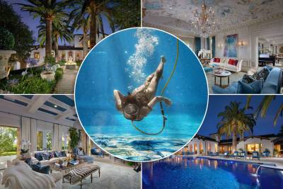 Swim City! Party underwater in this $50M California mansion - nypost.com - California