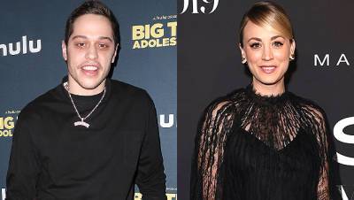 Pete Davidson Holds Hands With Kaley Cuoco On ‘Scariest Ride’ At Six Flags While Filming New Movie - hollywoodlife.com