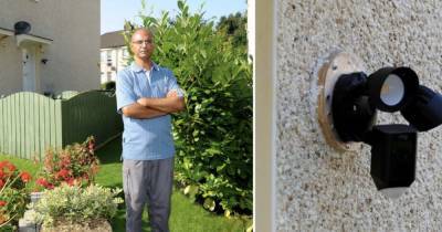 Fed-up Scots council flat tenant rages as neighbour's doorbell camera 'constantly watches' him in garden - www.dailyrecord.co.uk - Scotland