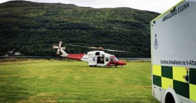Medical emergency at Scots mountain as ambulance and coastguard scramble to the scene - www.dailyrecord.co.uk - Scotland - county Long