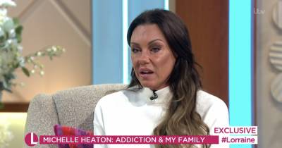 Michelle Heaton sobs as she apologises to Lorraine for drinking before appearances - www.ok.co.uk