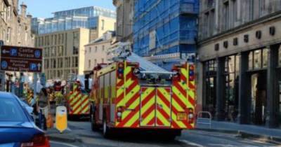 Blaze at four storey building in Edinburgh city centre as fire crews race to scene - www.dailyrecord.co.uk - Scotland - city Edinburgh