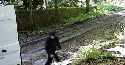 Brazen Scots builder caught on camera dumping mountain of rubbish on rural road - www.dailyrecord.co.uk - Scotland