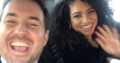 Martin Compston raves to GBX anthems on way to National Television Awards - www.dailyrecord.co.uk - Scotland