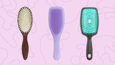 These Brushes for Curly Hair Make Detangling Quick and Painless - www.glamour.com