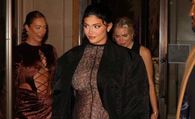 Kylie Jenner Wears Completely Sheer Outfit, Two Days After Her Pregnancy Reveal! - www.justjared.com - New York - city Brooklyn