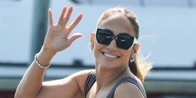 Jennifer Lopez Arrives to Support Ben Affleck at Venice Film Festival 2021 - www.justjared.com - Italy