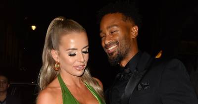 Love Island's Faye changes into plunging green outfit for NTAs after-party with Teddy - www.ok.co.uk