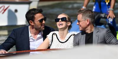 Ben Affleck Joins BFF Matt Damon & Co-Star Jodie Comer at Venice Film Festival 2021 - www.justjared.com - Italy